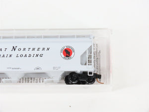N Micro-Trains MTL 94160 GN Great Northern Grain 3-Bay Covered Hopper #171747