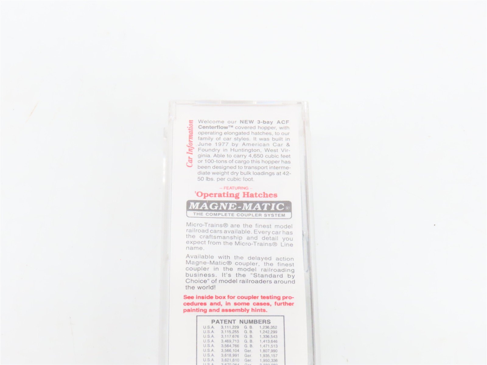 N Scale Micro-Trains MTL 94010 SSW Cotton Belt 3-Bay Covered Hopper #78732