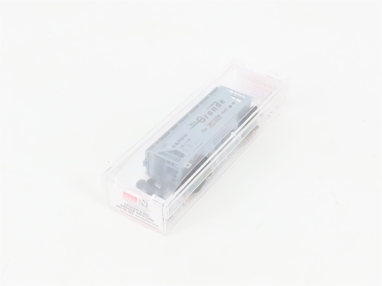 N Scale Micro-Trains MTL 09200020 D&RGW Rio Grande 2-Bay Covered Hopper #10116