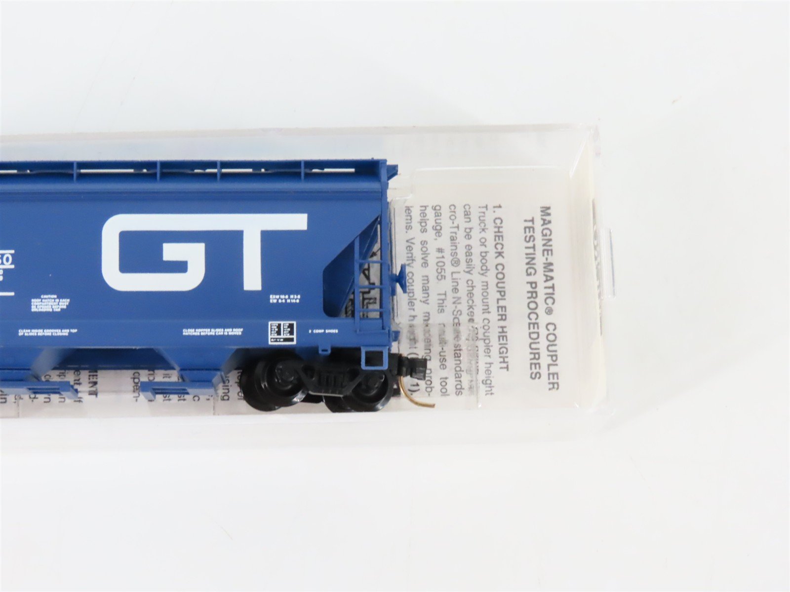 N Micro-Trains MTL 92010 GTW Grand Trunk Western 2-Bay Covered Hopper #315060