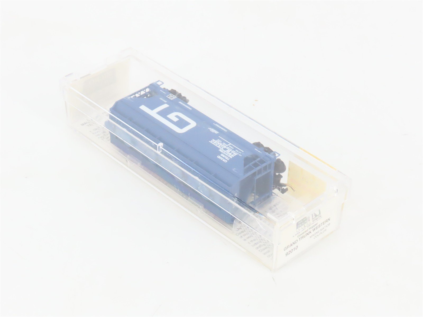 N Micro-Trains MTL 92010 GTW Grand Trunk Western 2-Bay Covered Hopper #315060
