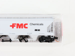 N Scale Micro-Trains MTL 93080 SSIX FMC Chemicals 3-Bay ACF Covered Hopper #1059