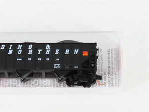 N Micro-Trains MTL 108080 RBMN Reading & Northern 3-Bay Hopper #7286 w/ Load