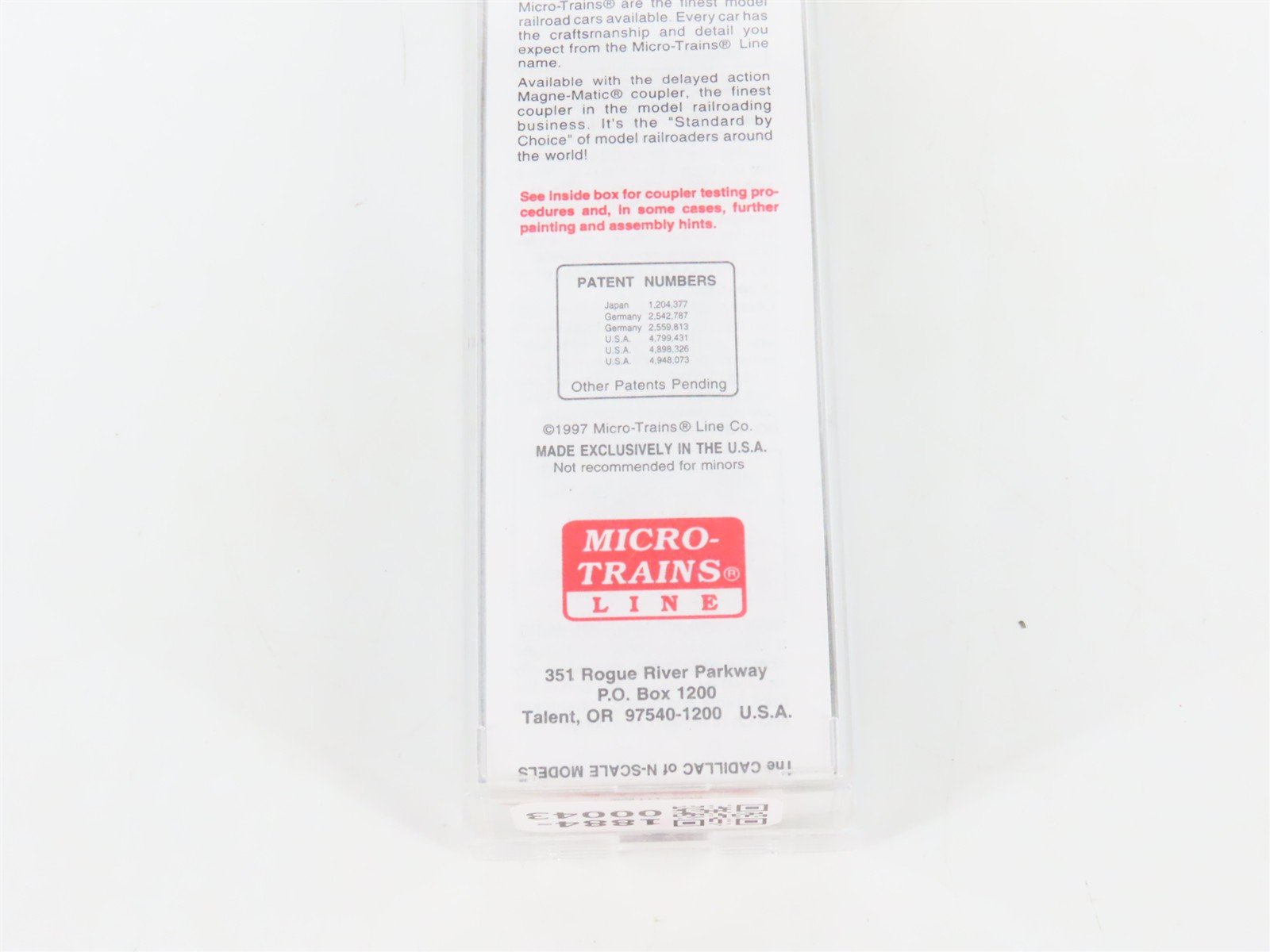 N Scale Micro-Trains MTL 94090 CP Rail/SOO Line 3-Bay Covered Hopper #116960