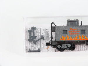 N Scale Micro-Trains MTL 10000260 SBX Smokey Bear Offset Cupola Caboose #1944