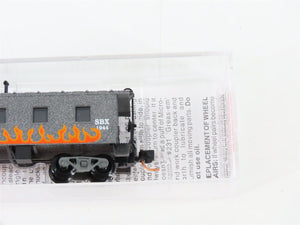N Scale Micro-Trains MTL 10000260 SBX Smokey Bear Offset Cupola Caboose #1944