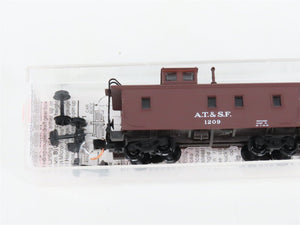 N Scale Micro-Trains MTL 51100 ATSF Santa Fe Offset Cupola Caboose #1209