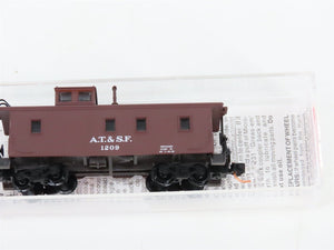 N Scale Micro-Trains MTL 51100 ATSF Santa Fe Offset Cupola Caboose #1209