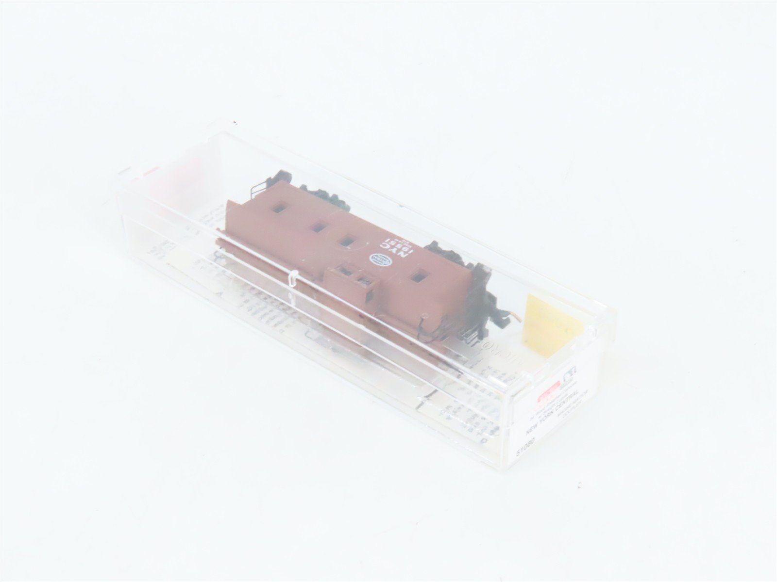 N Scale Micro-Trains MTL 51080 NYC New York Central Offset Cupola Caboose #19551