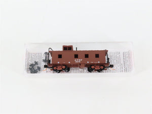 N Scale Micro-Trains MTL 100180 ATSF Santa Fe Offset Cupola Steel Caboose #2216