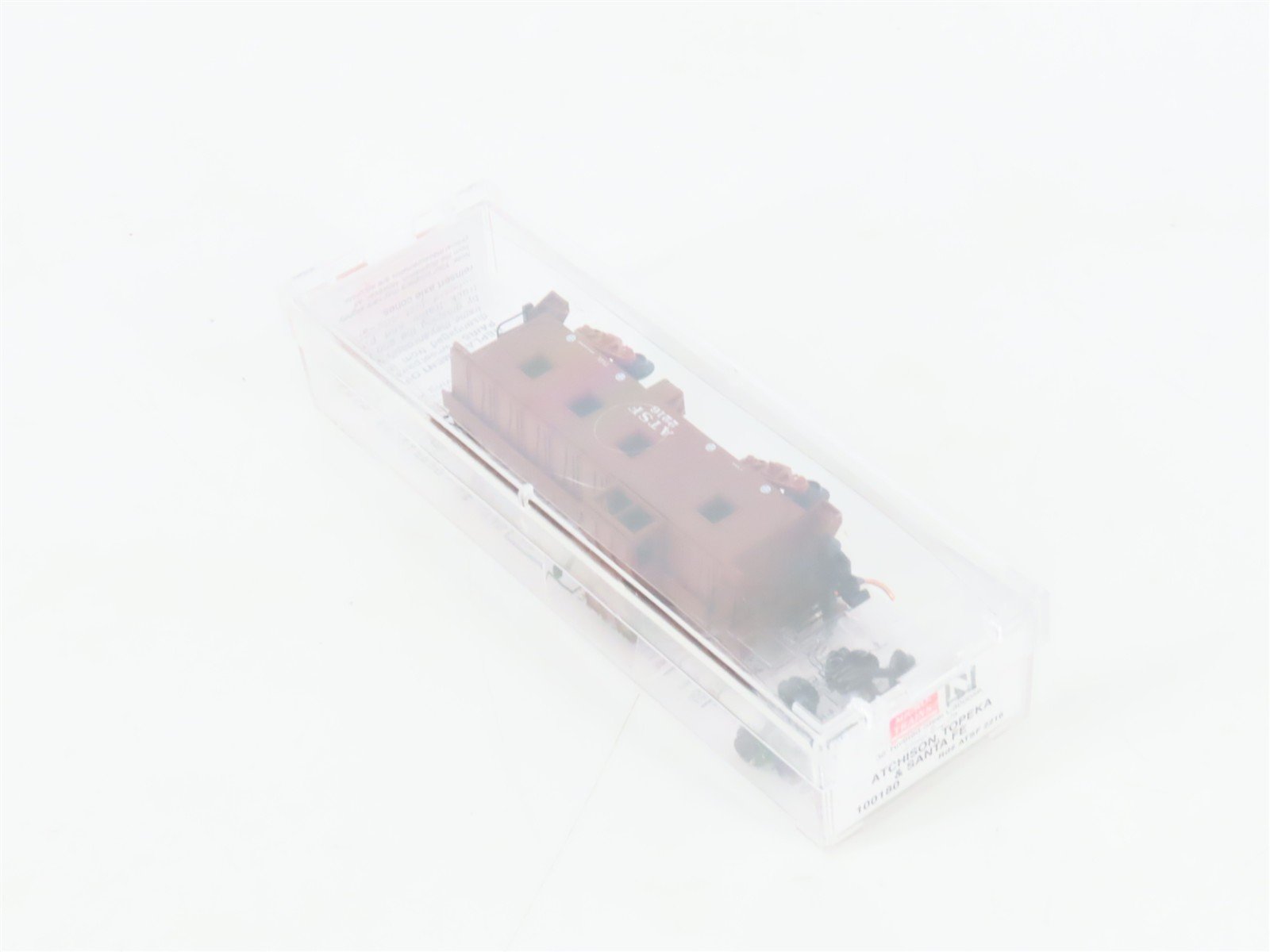 N Scale Micro-Trains MTL 100180 ATSF Santa Fe Offset Cupola Steel Caboose #2216