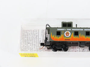 N Scale Micro-Trains MTL 100100 Smokey Bear Offset Cupola Caboose #X62000