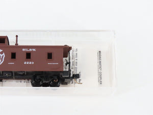 N Scale Micro-Trains MTL 51170 SSW Cotton Belt Offset Cupola Wood Caboose #2223