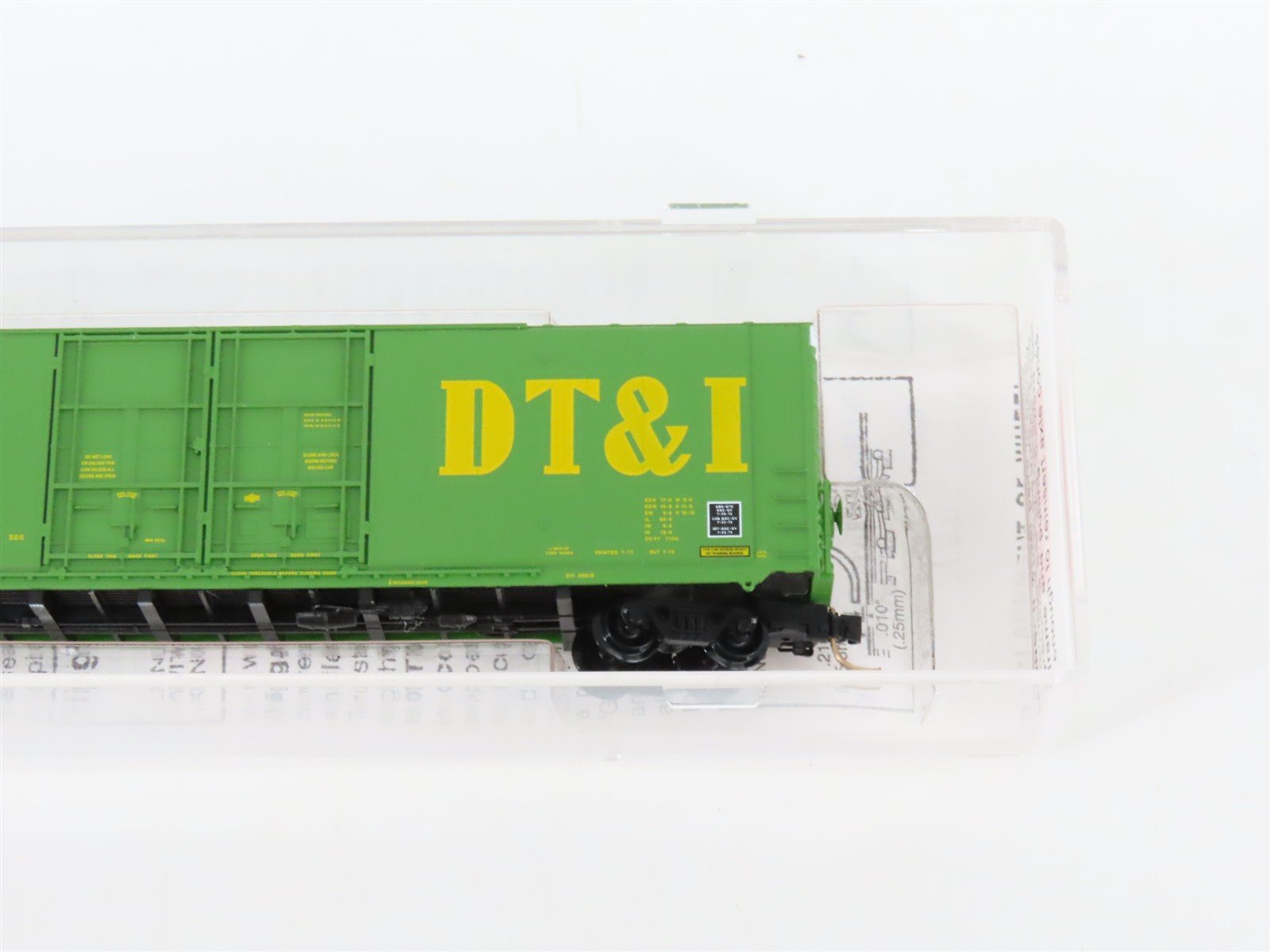 N Scale Micro-Trains MTL 102010 DTI Detroit Toledo & Ironton 60' Box Car #25912