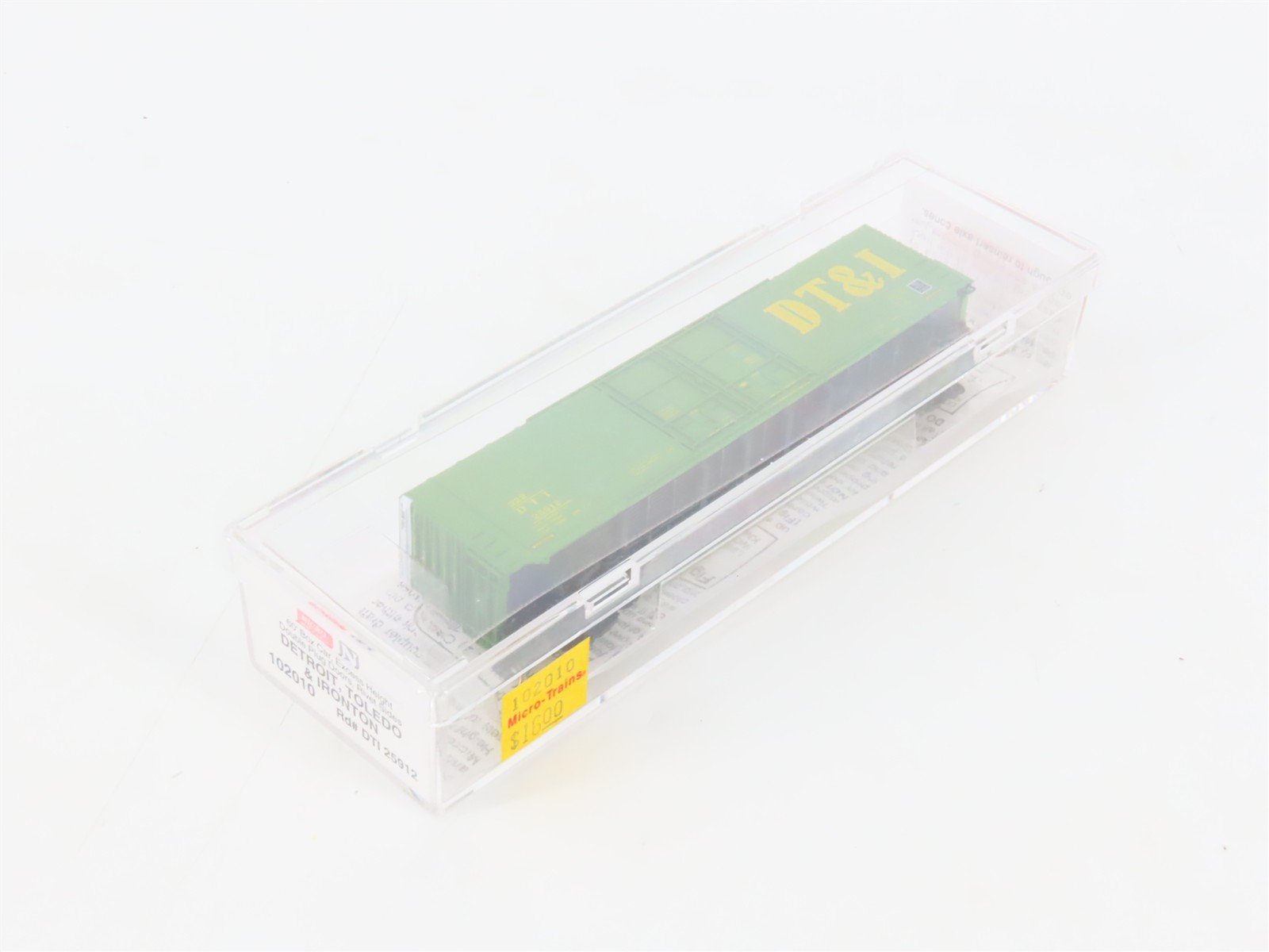 N Scale Micro-Trains MTL 102010 DTI Detroit Toledo & Ironton 60' Box Car #25912
