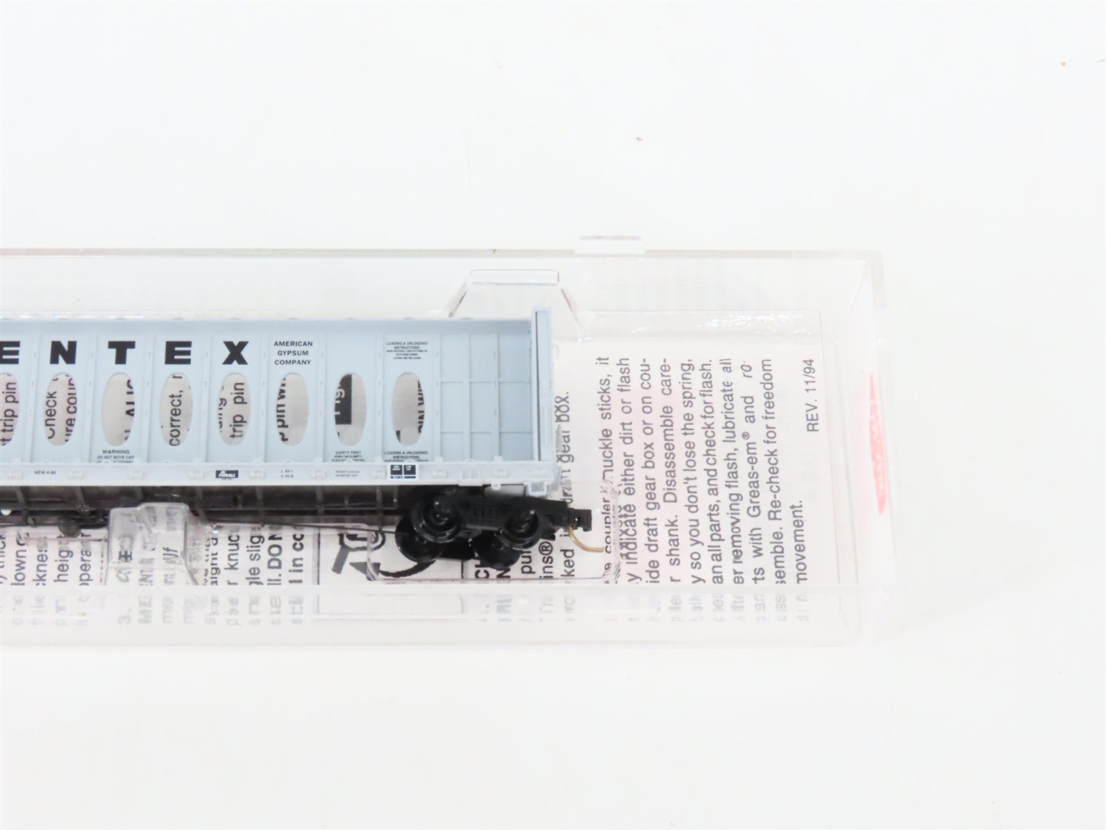 N Scale Micro-Trains MTL 53040 TCAX Centex 60' Centerbeam Flat Car #700006