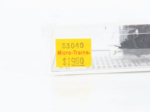 N Scale Micro-Trains MTL 53040 TCAX Centex 60' Centerbeam Flat Car #700006