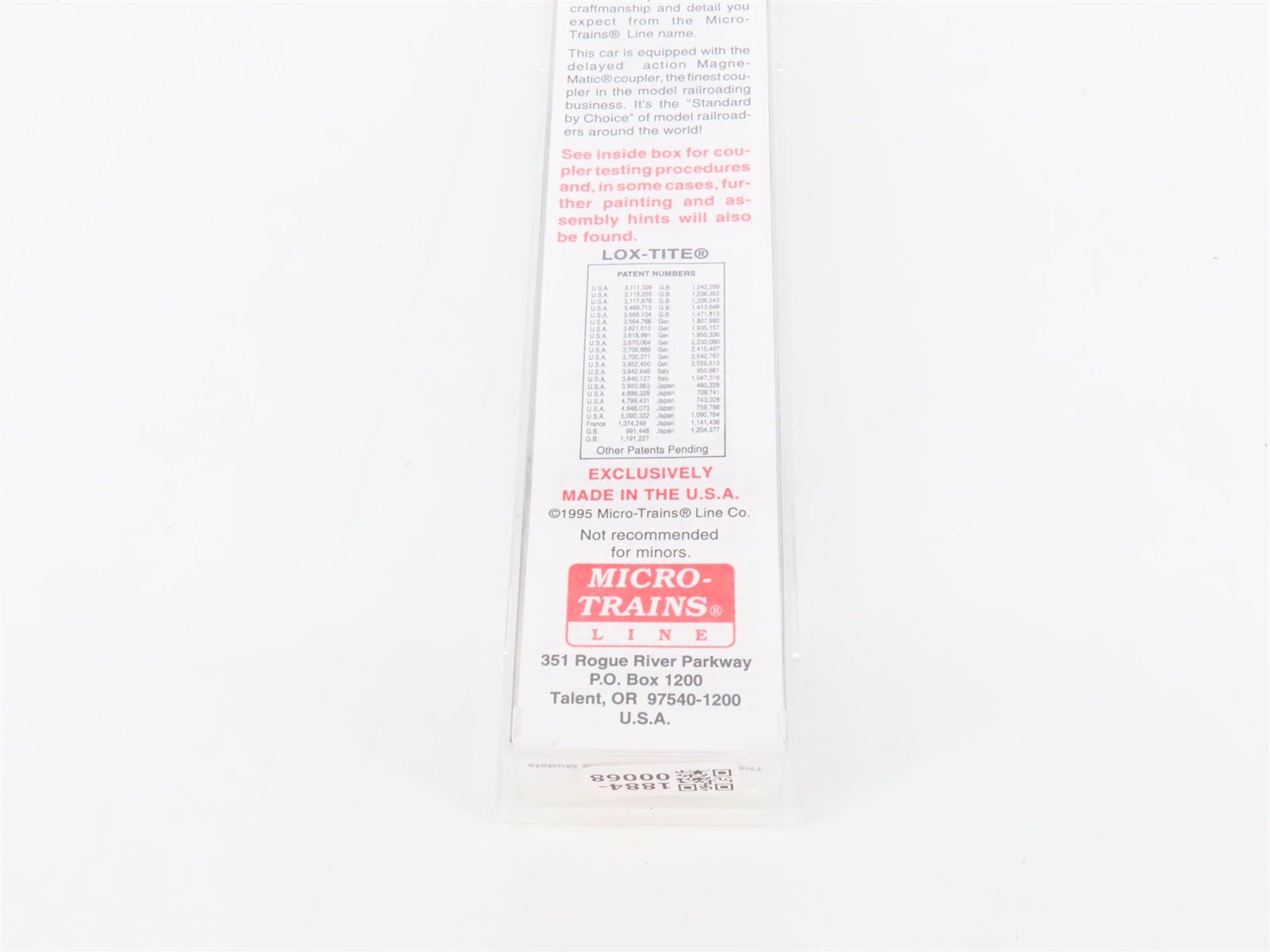 N Scale Micro-Trains MTL 53040 TCAX Centex 60' Centerbeam Flat Car #700006