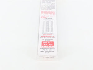 N Scale Micro-Trains MTL 53040 TCAX Centex 60' Centerbeam Flat Car #700006