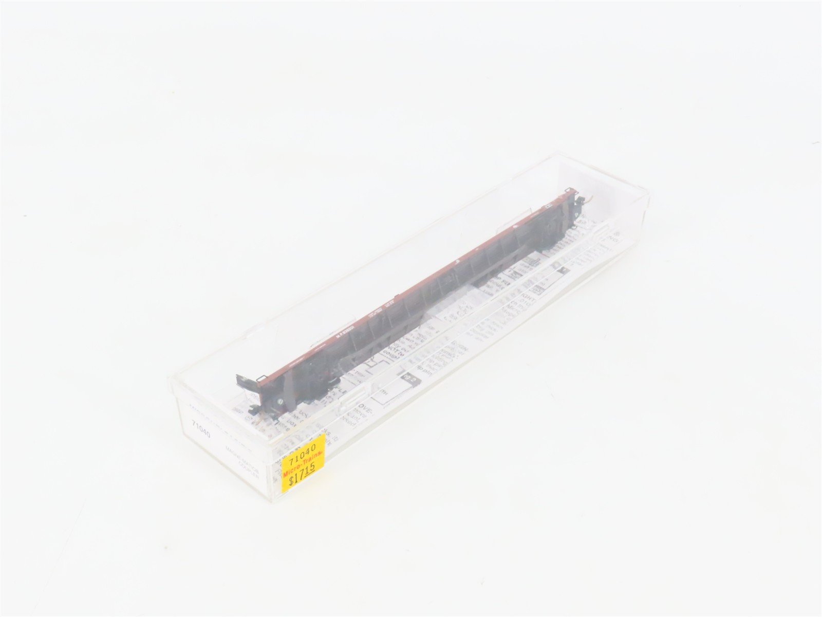 N Scale Micro-Trains MTL 71040 MP Missouri Pacific 89' TOFC Flat Car #838201