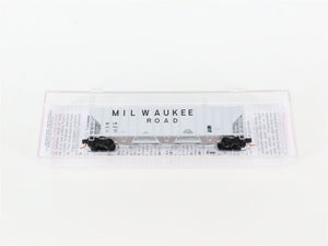 N Micro-Trains MTL 09900050 MILW Milwaukee Road 3-Bay Covered Hopper #98762