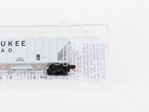 N Micro-Trains MTL 09900050 MILW Milwaukee Road 3-Bay Covered Hopper #98762