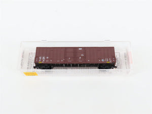N Scale Micro-Trains MTL 103050 ATSF Santa Fe 60' Waffle-Side Box Car #37572