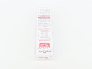 N Scale Micro-Trains MTL 103050 ATSF Santa Fe 60' Waffle-Side Box Car #37572