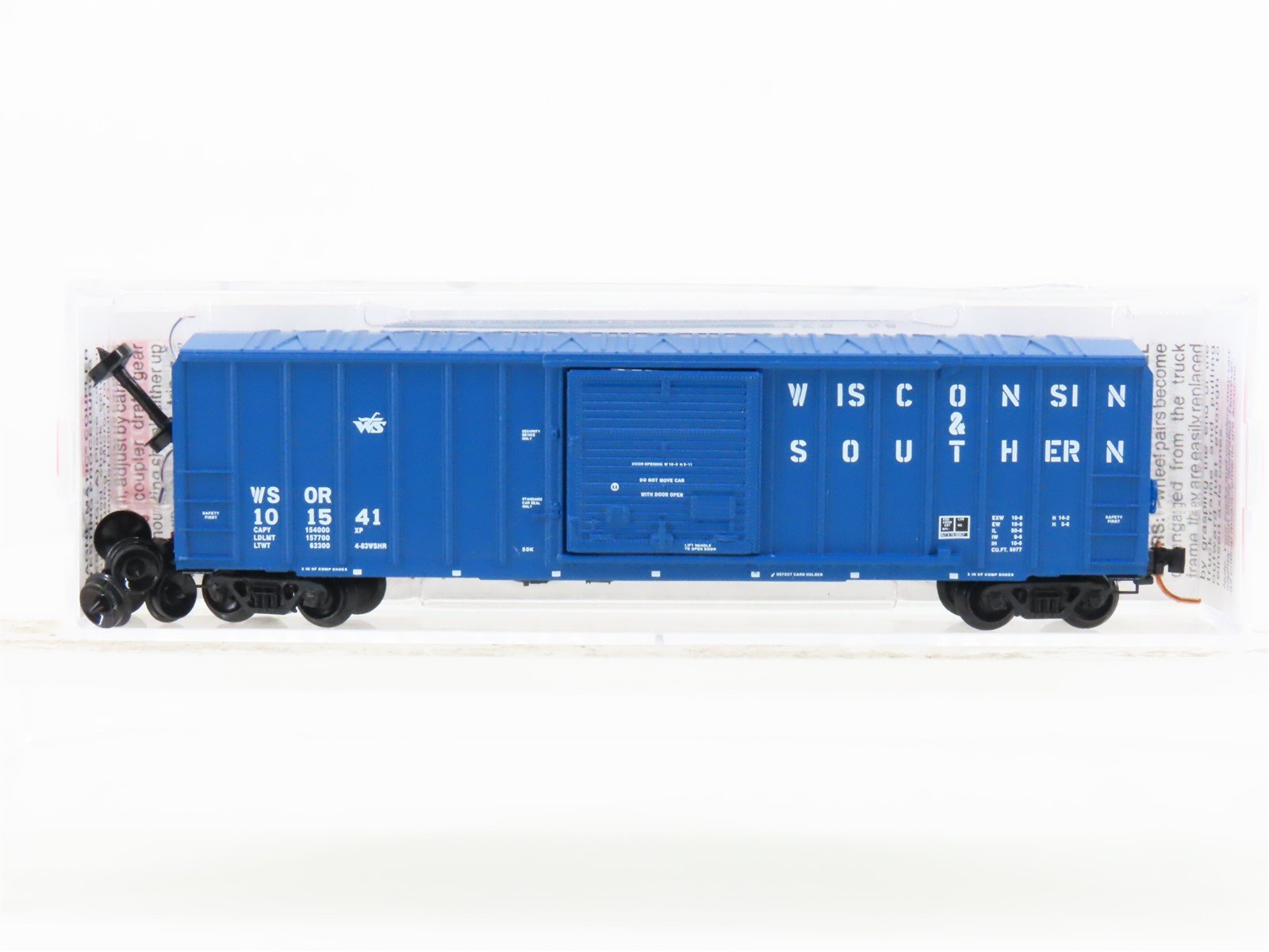 N Scale Micro-Trains MTL 02500570 WSOR Wisconsin & Southern 50' Boxcar #101541