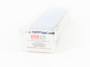 N Scale Micro-Trains MTL 02500570 WSOR Wisconsin & Southern 50' Boxcar #101541