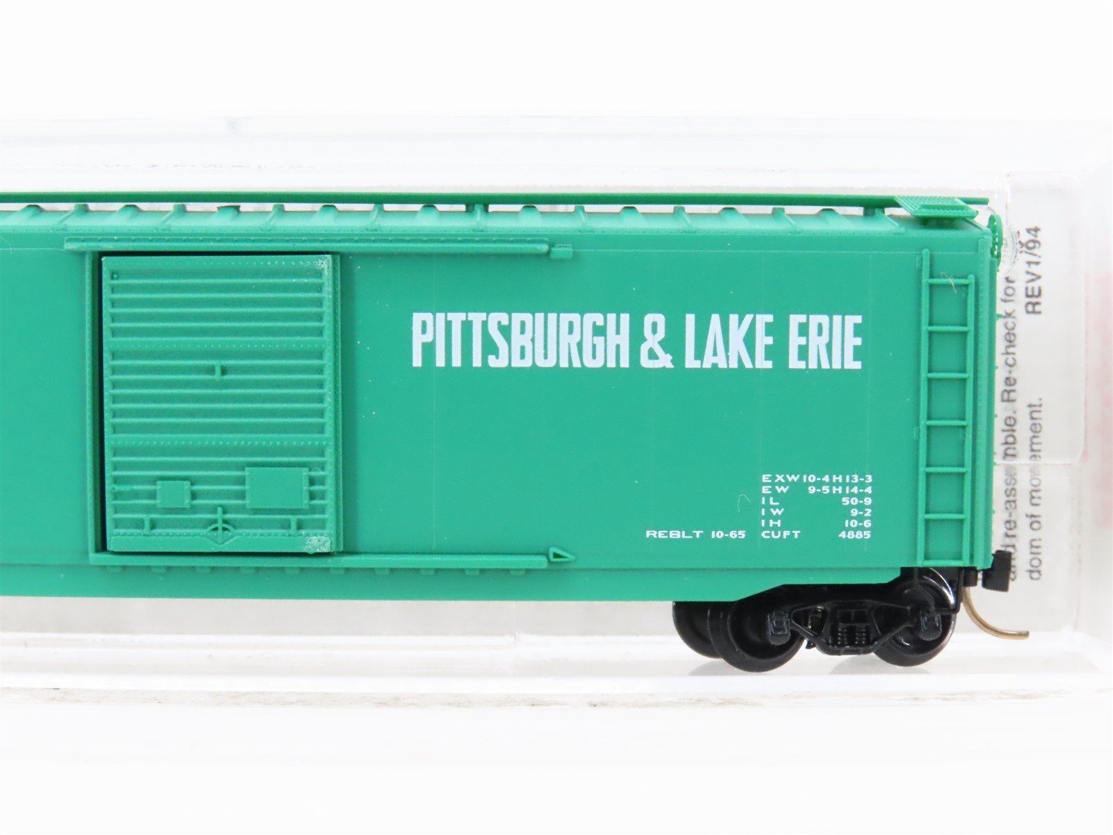 N Scale Micro-Trains MTL 31050 P&LE Pittsburgh & Lake Erie 50' Boxcar #23023
