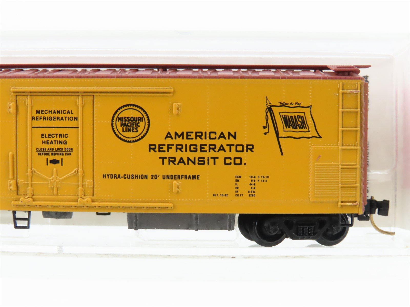 N Scale Micro-Trains MTL 69050 RMDX American Reefer Transit 51' Mech Reefer #353
