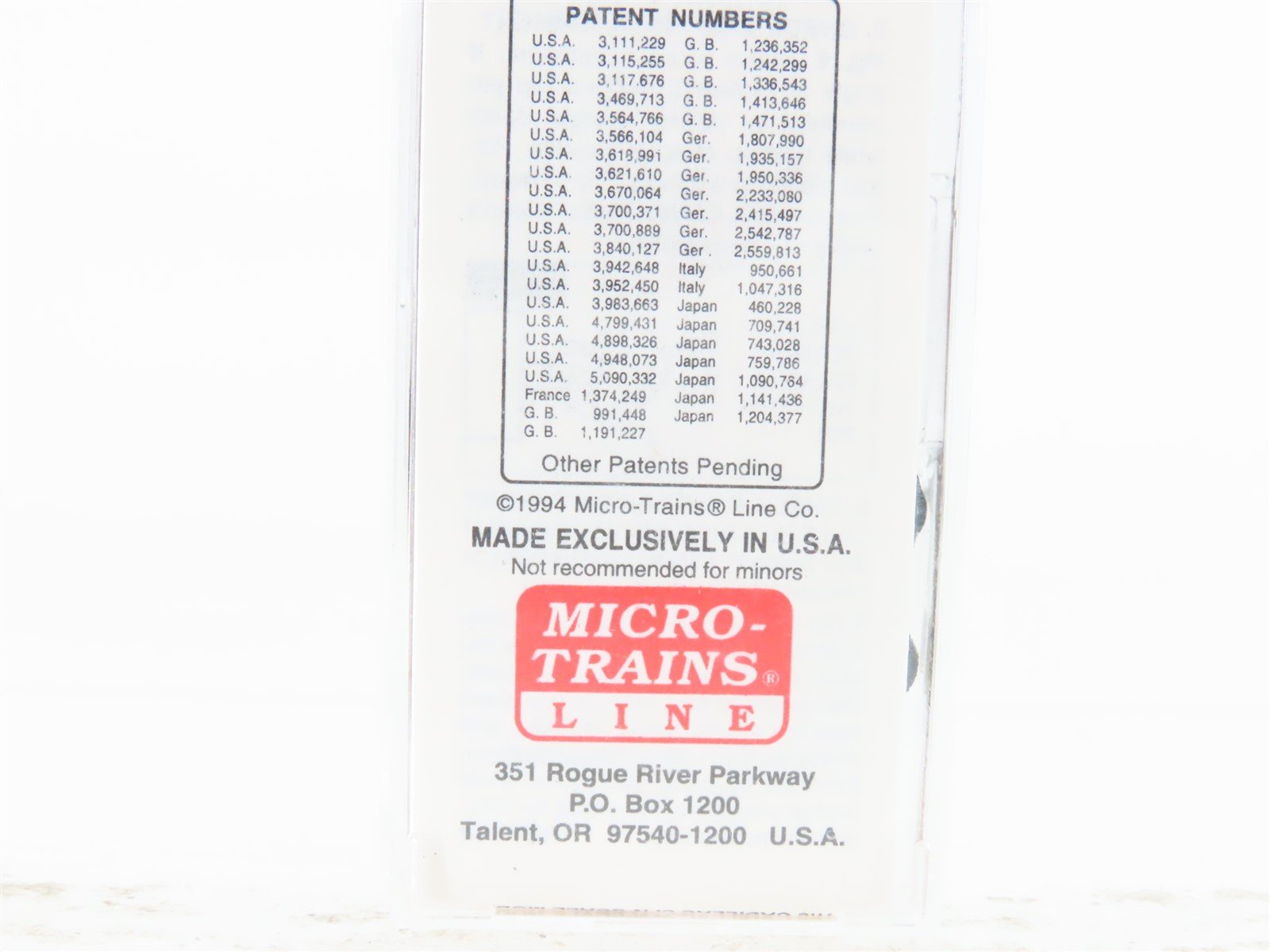 N Scale Micro-Trains MTL 69050 RMDX American Reefer Transit 51' Mech Reefer #353