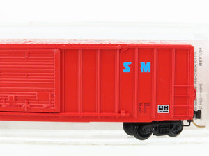 N Scale Micro-Trains MTL 25540 SM St. Marys Railroad 50' Rib Side Boxcar #4209