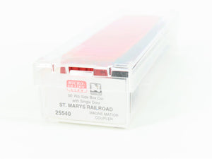N Scale Micro-Trains MTL 25540 SM St. Marys Railroad 50' Rib Side Boxcar #4209