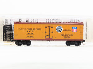 N Scale Micro-Trains MTL 47060 PFE/UP/SP Railways 40' Wood Reefer #18958