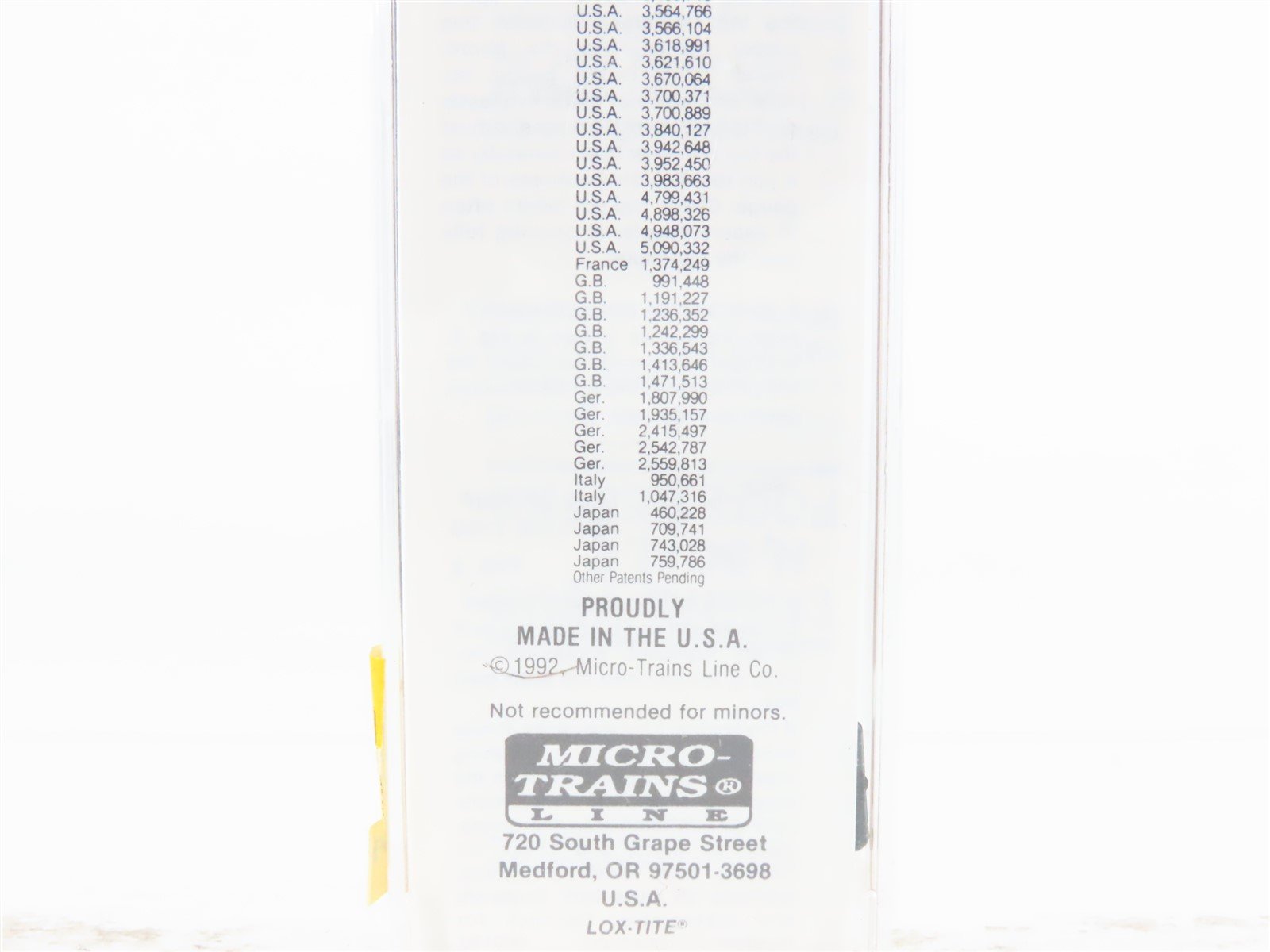 N Scale Micro-Trains MTL 47060 PFE/UP/SP Railways 40' Wood Reefer #18958