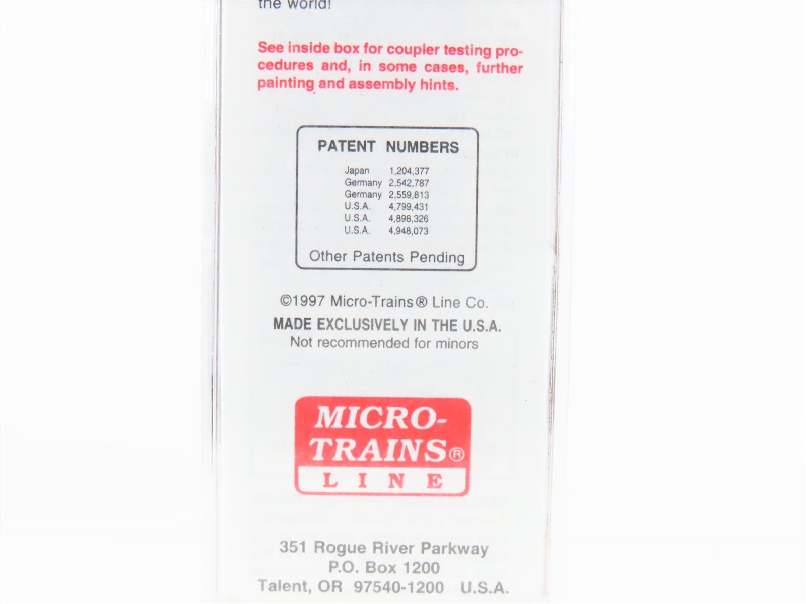 N Scale Micro-Trains MTL 22040 NP Northern Pacific 40' Standard Boxcar #8723