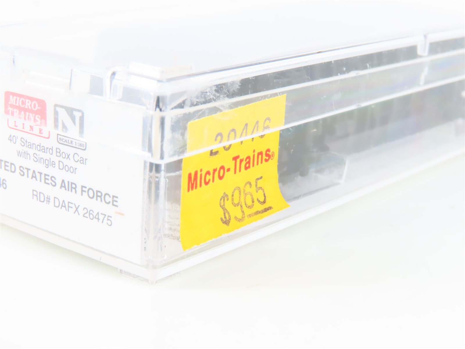 N Scale Micro-Trains MTL 20446 DAFX United States Air Force 40' Boxcar #26475