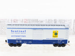 N Scale Micro-Trains MTL 20256 B&O Baltimore & Ohio Sentinel 40' Boxcar #466096