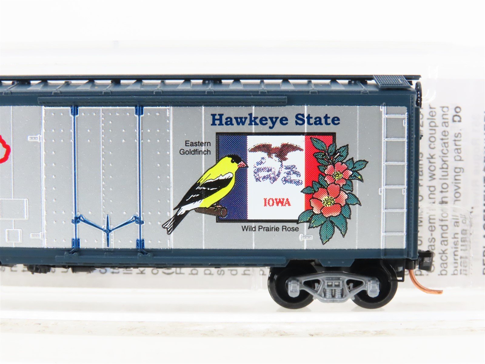 N Scale Micro-Trains MTL 21380 IA Iowa State 40' Standard Boxcar #1846