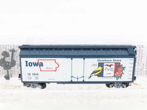 N Scale Micro-Trains MTL 21380 IA Iowa State 40' Standard Boxcar #1846