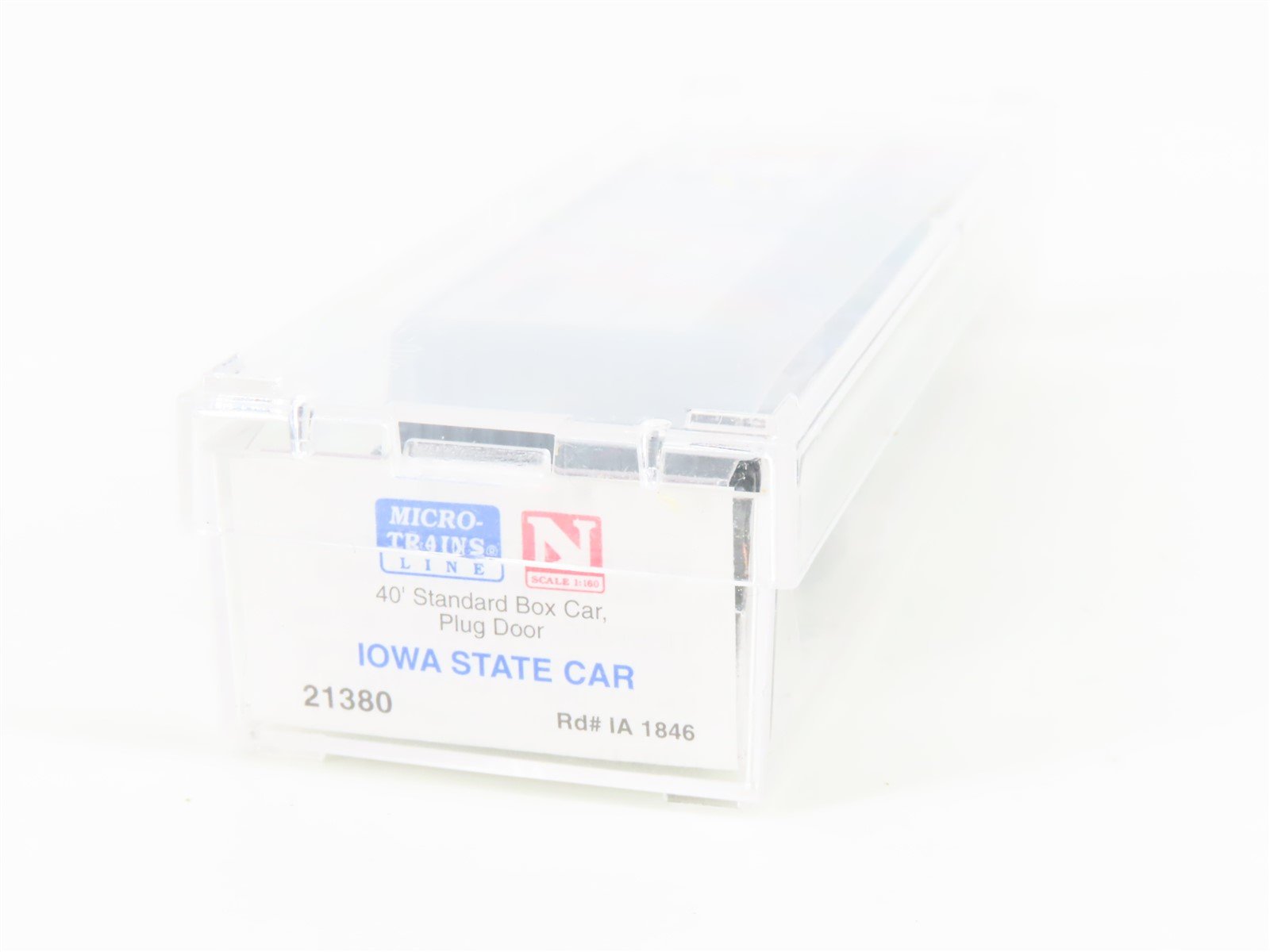 N Scale Micro-Trains MTL 21380 IA Iowa State 40' Standard Boxcar #1846