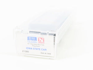 N Scale Micro-Trains MTL 21380 IA Iowa State 40' Standard Boxcar #1846