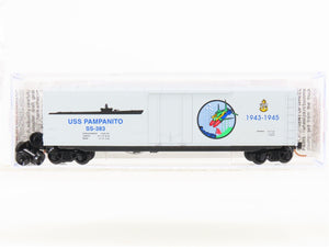 N Micro-Trains MTL 03800403 USS Pampanito Navy Series #3 50' Boxcar #SS-383