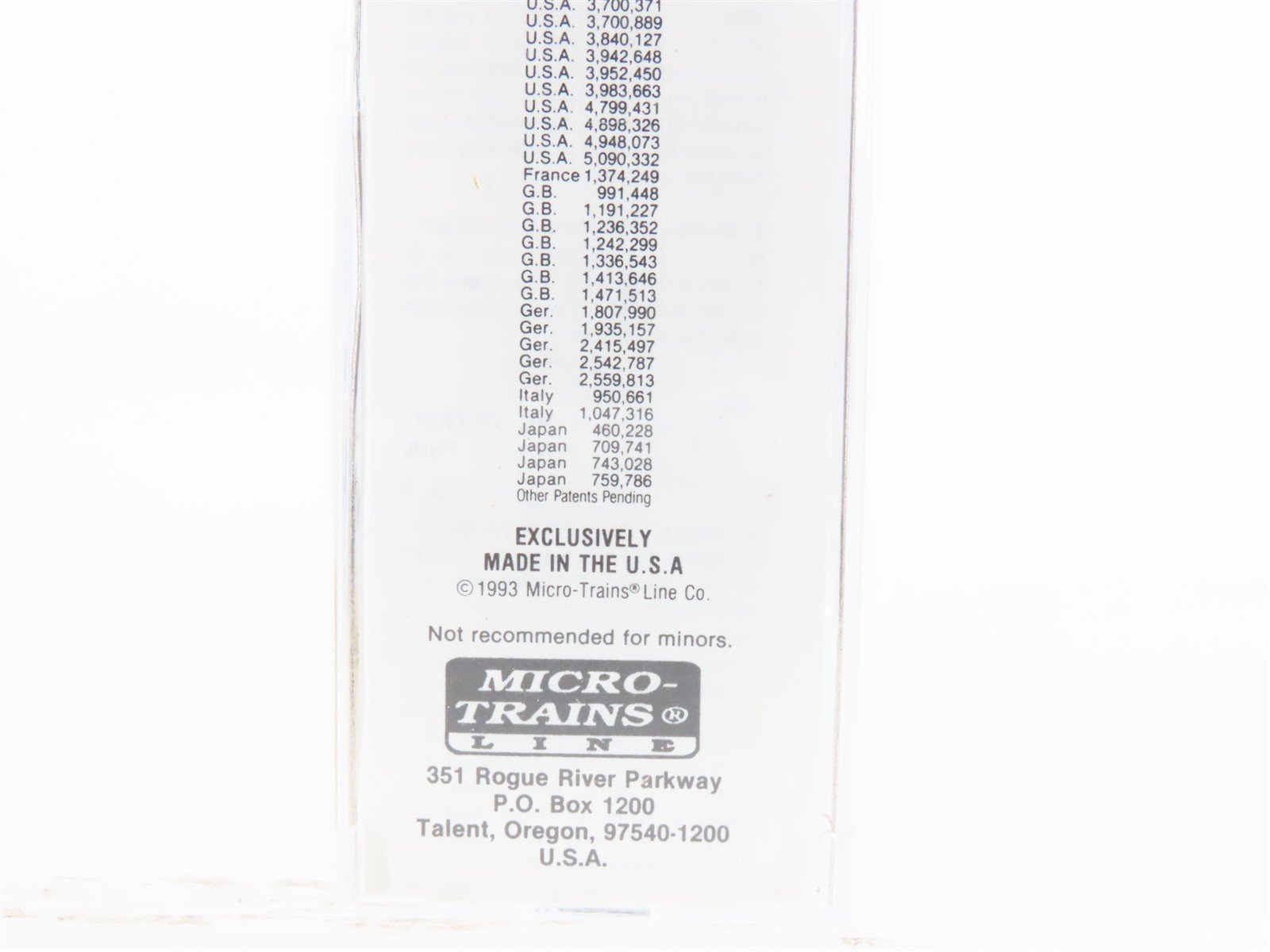 N Scale Micro-Trains MTL 70060 MTL 1993 Anniversary 51' Mech Reefer #1993