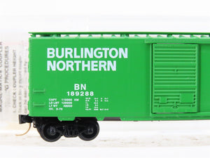 N Micro-Trains MTL 20306/2 BN Burlington Northern 40' Standard Boxcar #189288