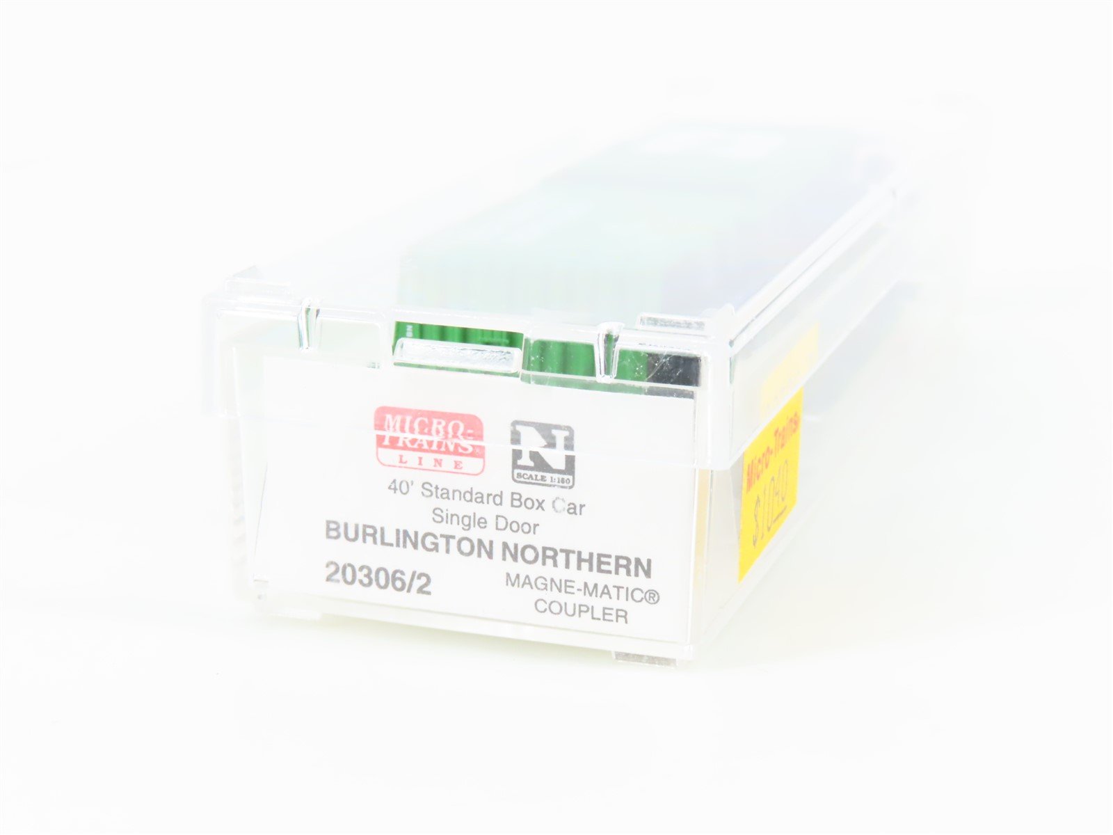 N Micro-Trains MTL 20306/2 BN Burlington Northern 40' Standard Boxcar #189288