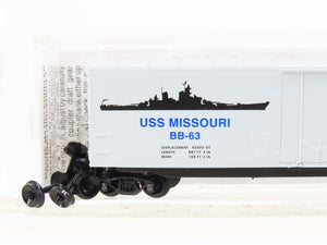 N Micro-Trains MTL 03800401 USS Missouri Navy Series #1 50' Boxcar #BB-63