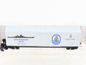 N Micro-Trains MTL 03800401 USS Missouri Navy Series #1 50' Boxcar #BB-63